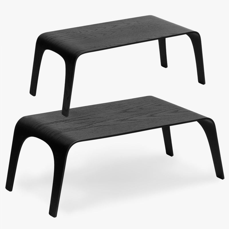 Wooden laptop table set of 2