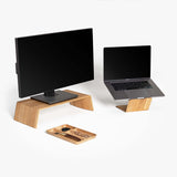 Monitor Stand & Laptop Holder & Pen Tray Bundle