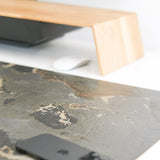 Desk pad real stone