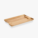 "Imperfect" serving tray made of solid wood