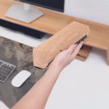 Laptop dock from solid wood
